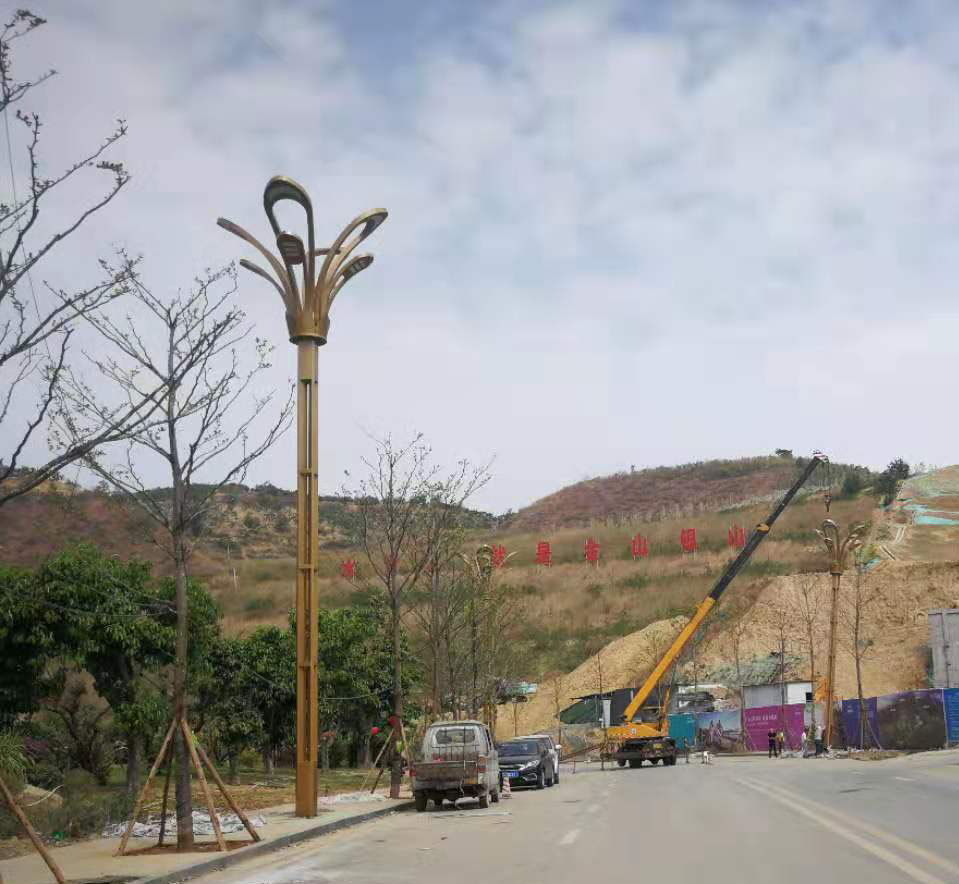 q东商友助力四川攀枝花普达芒果园景区道路照明项? width=