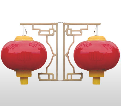 古典LED雙邊支架燈籠